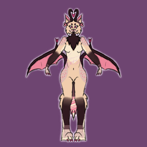 symmetrical fullbody - character: casperartss