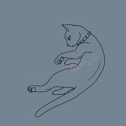 lined fullbody - character: casperartss lined fullbody - character: casperartss