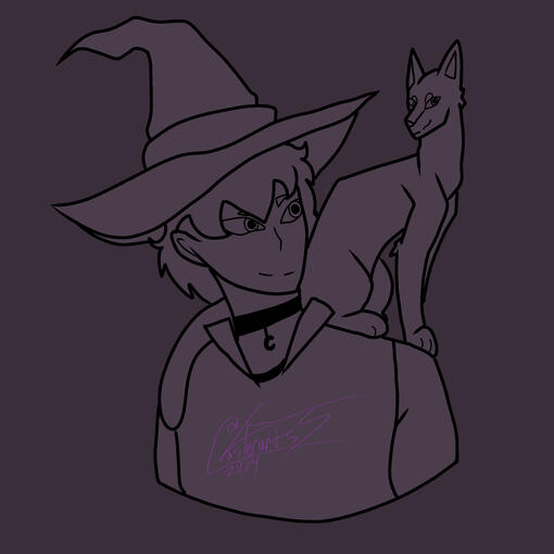 lined bust - character: The Art Corner